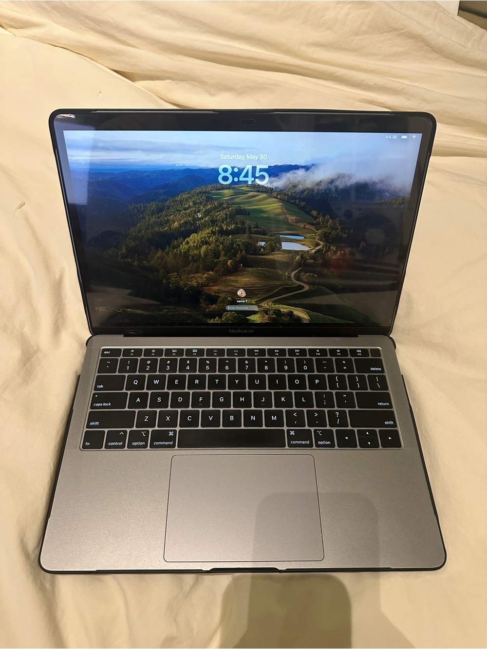 Apple Black MacBook with Touch ID